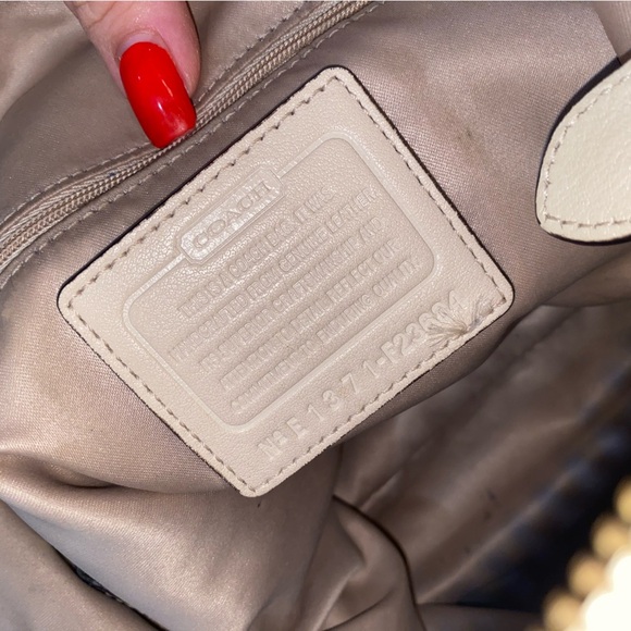 Coach Madison Ashley Leather Satchel - Picture 9 of 15